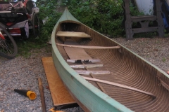 Antique Strip Canoe