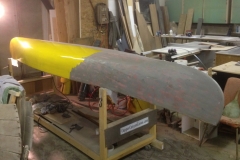 Painting a Yellow Canoe
