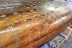 S1 Epoxy Sealer on Canoe Hull