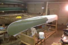 Latex Filler on Greenwood Canoe